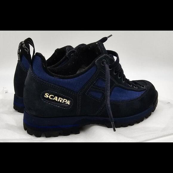 Scarpa Hiking Waterproof Blue Italian Low Top Women's Boots 7.5 US